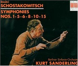 Schostakowitsch: Symphonies Nos. 1,5,6,8, 10, 15 [Box Set]