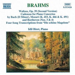 Brahms: Waltzes for piano/Song Transcriptions