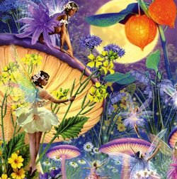 Greeting Card: Faerie Music