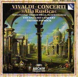 Vivaldi: Concerto in G "alla rustica," RV151; Oboe Violin Conc in B Flat, RV 548; Conc "con molti strumenti," RV 558; Conc for 2 Violins, RV 516; Oboe Conc, RV 461; Conc for 2 Mandolins, RV 532