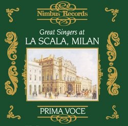 Great Singers At La Scala, Milan