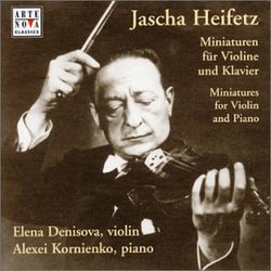 Heifezt:Minaturesfor Violin and Piano
