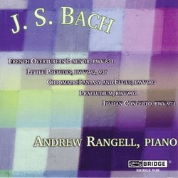JS Bach Recital; Andrew Rangell, piano