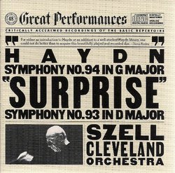Symphonies 93 & 94 " Surprise "