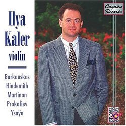 Ilya Kaler, violin