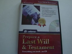 Prepare a Last Will & Testament CD