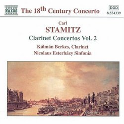 Stamitz: Clarinet Concertos Vol.2
