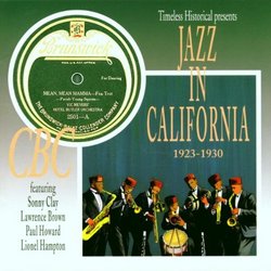 Jazz in California, 1923-1930