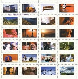 Postmarked Stamp Series