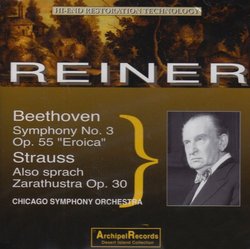Beethoven: Symphony No. 3 "Eroica"; Strauss: Also sprach Zarathustra