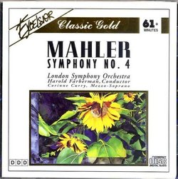 Mahler: Symphony No.4 in G major for Soprano and Orchestra / Farberman