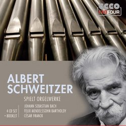 Albert Schweitzer plays organ works