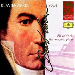 Complete Beethoven Edition Vol. 6 - Piano Works / Demus, Alder, Gilels, Mustonen, Kempff, Barenboim