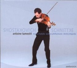 Shostakovich, Schnittke: works for viola, Antoine Tamestit