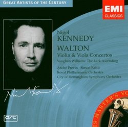 Walton: Violin Concerto, Viola Concerto / Vaughan Williams: The Lark Ascending