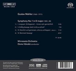 Mahler: Symphony No. 1 in D Major