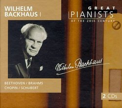 Great Pianists of the 20th Century - Wilhelm Backhaus
