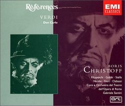 Verdi: Don Carlo / Santini, Christoff, Gobbi, Stella, et al