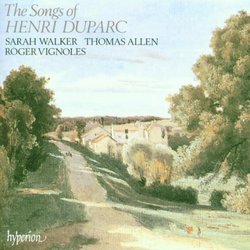 The Songs of Henri Duparc