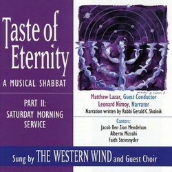 Taste of Eternity - A Musical Shabbat: Saturday Morning Service