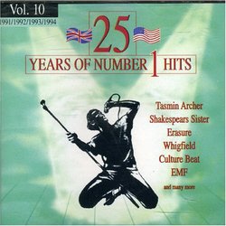 25 Years of Number 1 Hits, Vol. 10