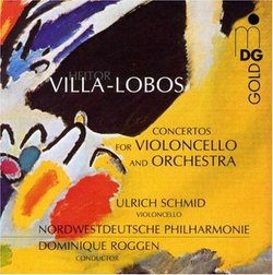 Villa-Lobos: Concertos for cello & orchestra