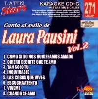 Latin Stars Karaoke: Laura Pausini, Vol. 2