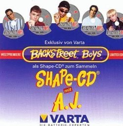 Shaped CD: A.J. by Backstreet Boys