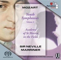 Mozart: Youth Symphonies, Vol. 3 [Hybrid SACD]