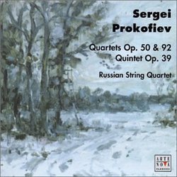 Prokofiev: String Quartets Op 50 & 92: Quintet Op 39