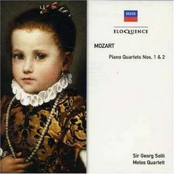 Mozart: Pno QRTS No 1 & 2