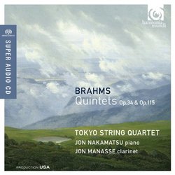 Brahms: Piano Quintet Op.34, Clarinet Quintet Op.115