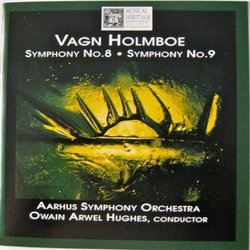 Holmboe: Symphony No. 8, Op. 56 Sinfonia Boreale / Symphony No. 9, Op. 95