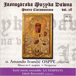 Amando Ivancic: Missa in C majore; Vesperae