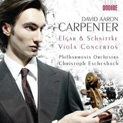 Elgar; Schnittke: Viola Concertos featuring David Aaron Carpenter; Philharmonia Orchestra and Christoph Eschenbach