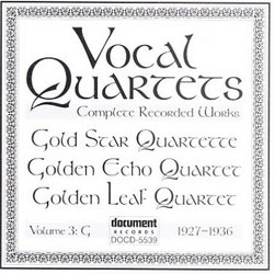 Vocal Quartets 3