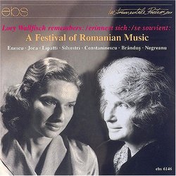 Lory Wallfisch Remembers: A Festival of Romanian Music