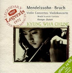 Mendelssohn, Bruch: Violin Concertos / Chung, Kempe
