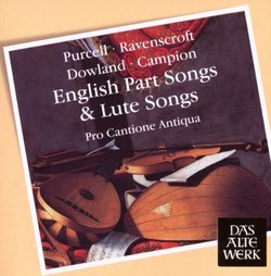 English Part Songs & Lute Songs