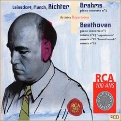 Beethoven: Piano Sonatas, Concerto 1/Brahms: Piano Concerto 2