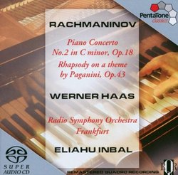 Rachmaninov: Piano Concerto No. 2; Rhapsody on a Theme by Paganini
