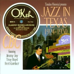 Jazz in Texas 1924-1930