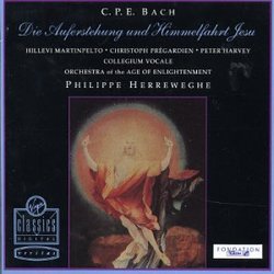 C.P.E. Bach: The Resurrection and Ascension of Jesus (Auferstehung und Himmelfahrt Jesu)