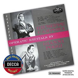 Most Wanted: Operatic Recitals By Giuseppe Campora