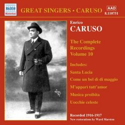 Enrico Caruso: The Complete Recordings, Vol. 10