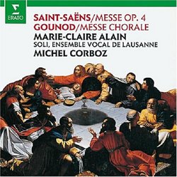 Saint-Saens: Mass / Gounod: Choral Mass