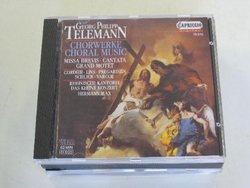 Telemann: Choral Music - Missa Brevis TWV 9:14; Cantata TWV 20:10 & Motet TWV 7:7 / Max