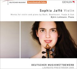 Bach/Beethoven/Ysaye/Suk: Works for Violin & Piano