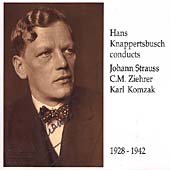 Hans Knappertsbusch conducts Johann Strauss, C. M. Ziehrer & Karl Komzak