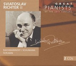 Sviatoslav Richter III (Great Pianists of the 20th Century, Vol. 84)